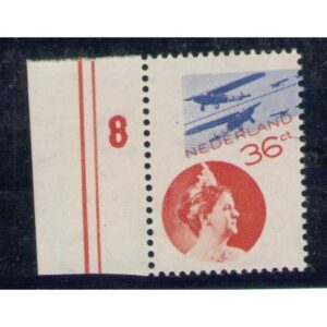 LP 9 met sterk verschoven blauw, postfris