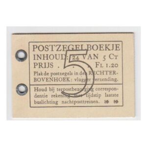 Postzegelboekje 43a
