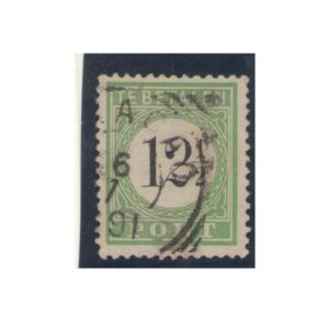 P4 type II, gestempeld met NVPH-cert.