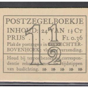 postzegelboekje 22d-N