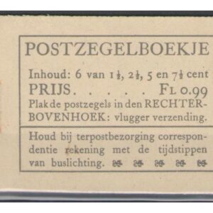 postzegelboekje 38-N
