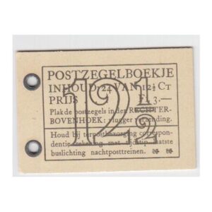 postzegelboekje 45 (1940)