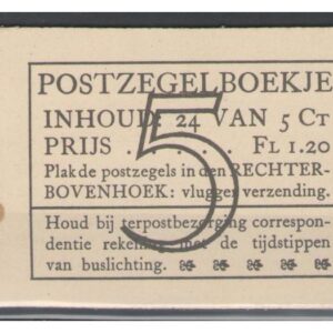 postzegelboekje 50-N