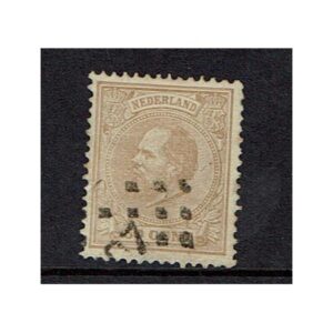 1872 50 cent geelbruin nr. 27
