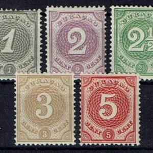 1889-1891 cijferserie nr.13/17