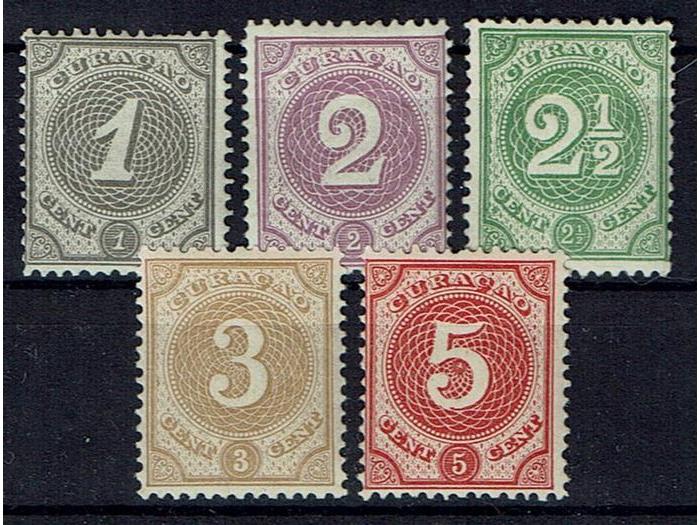 1889-1891 cijferserie nr.13/17