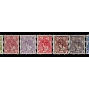 1899-1921 7x bontkraag nr. 57/63