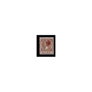 1924 40 ct bruin Veth nr. 160