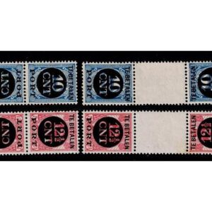 1924 keerdrukparen nr. P67a/P68b