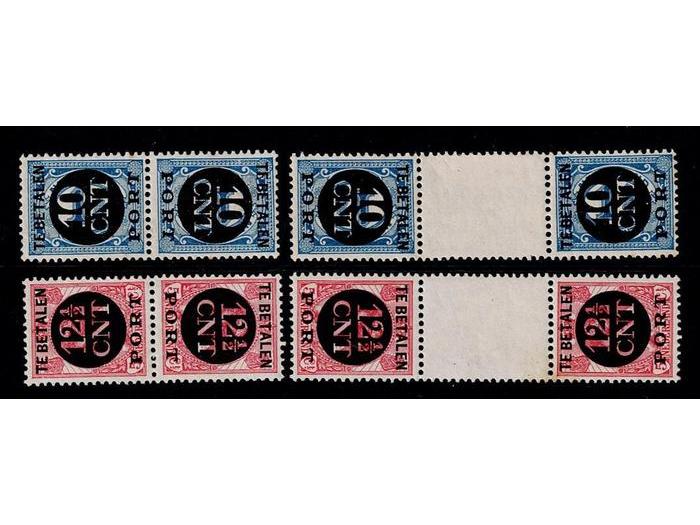 1924 keerdrukparen nr. P67a/P68b