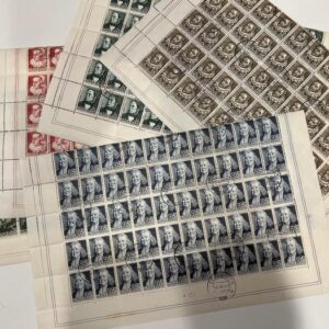 1938 zomerserie in halve vellen van 50