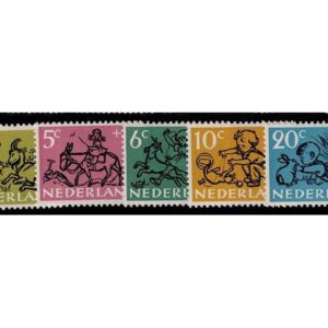 1952 kinderserie nr. 596/600
