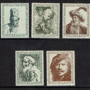 1956 Rembrandt zomerserie 671/675