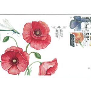 automaatzegels op FDC E745