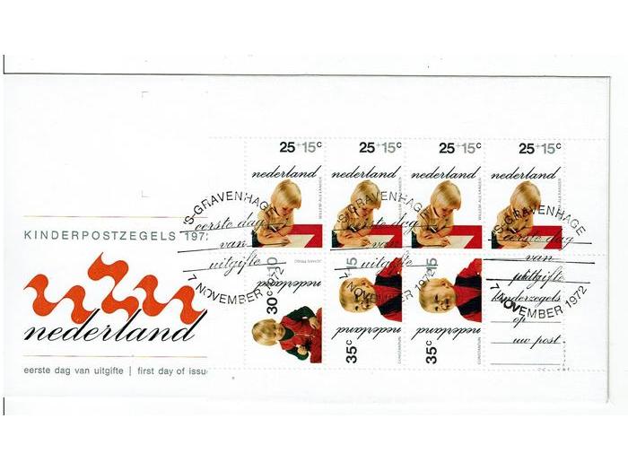 fdc 122 met volledig blok (nr E122a)
