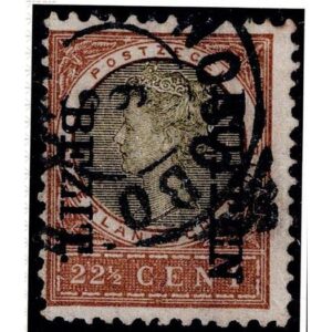 1908 22½ct bezit buiten 93F, gebruikt