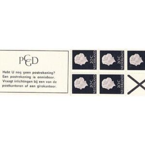 postzegelboekje 6d