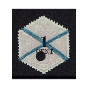 telegramzegel 1 cent nr. TG1