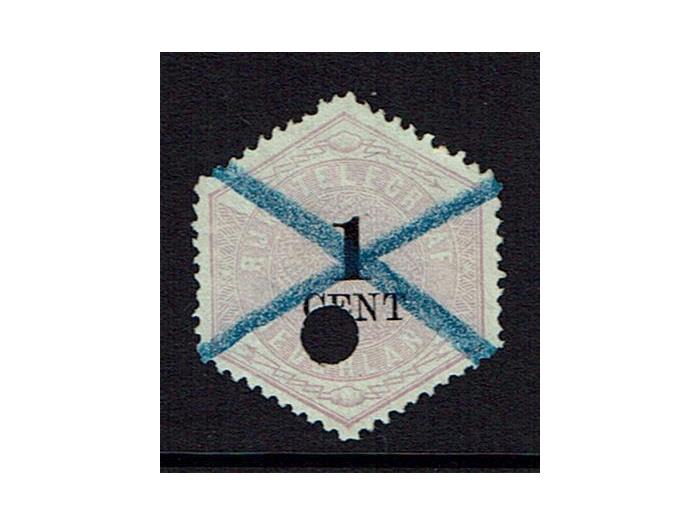 telegramzegel 1 cent nr. TG1