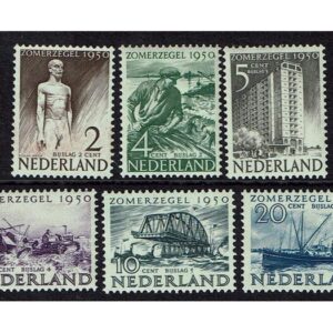1950 zomerserie nr. 550/555