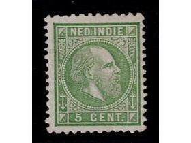 1870 Indië 5 ct groen nr. 8