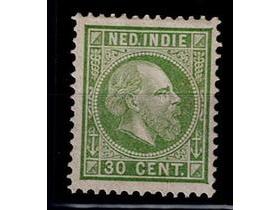 1888 Indië 30 ct groen nr. 14