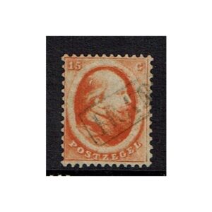 1864 tweede emissie 15ct nummer 6