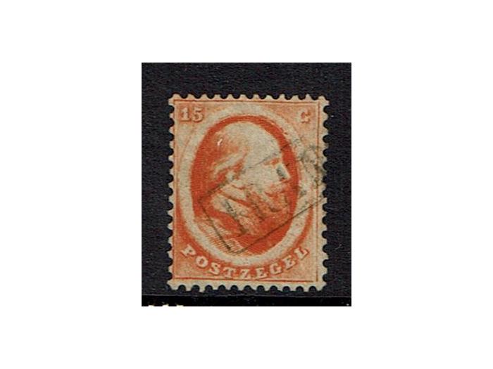 1864 tweede emissie 15ct nummer 6