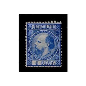 1867 5ct blauw nr. 7