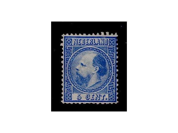 1867 5ct blauw nr. 7
