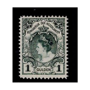 1899-1905 1 gld blauwgroen nr. 77