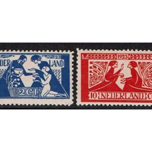 1923 tooropzegels  nr. 134/135