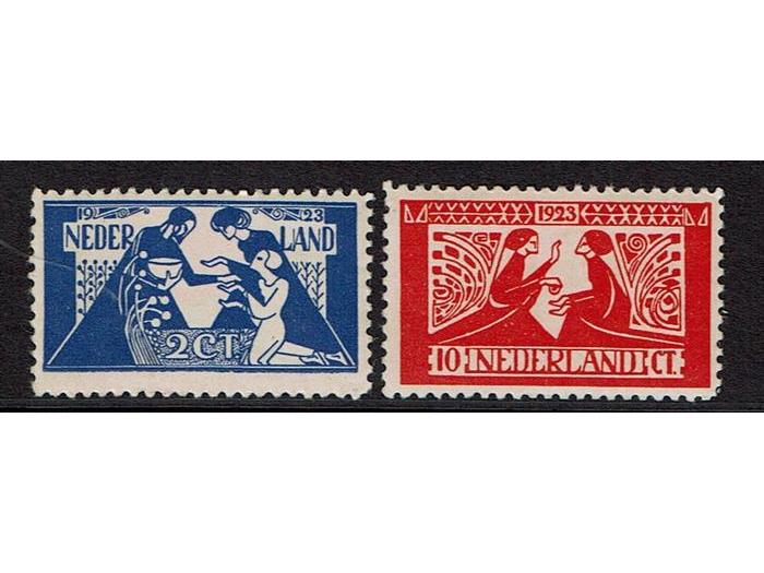 1923 tooropzegels nr. 134/135