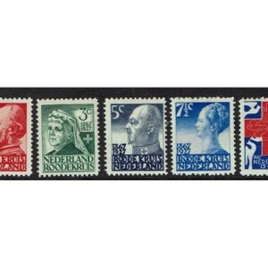 1927 rode kruis serie nr. 203/207