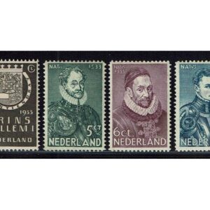 1933 herdenkingszegels nr. 252/255