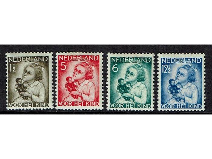 1934 kinderserie nr. 270/273