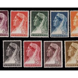 1936 kleine waardes sluier nr. 126/134