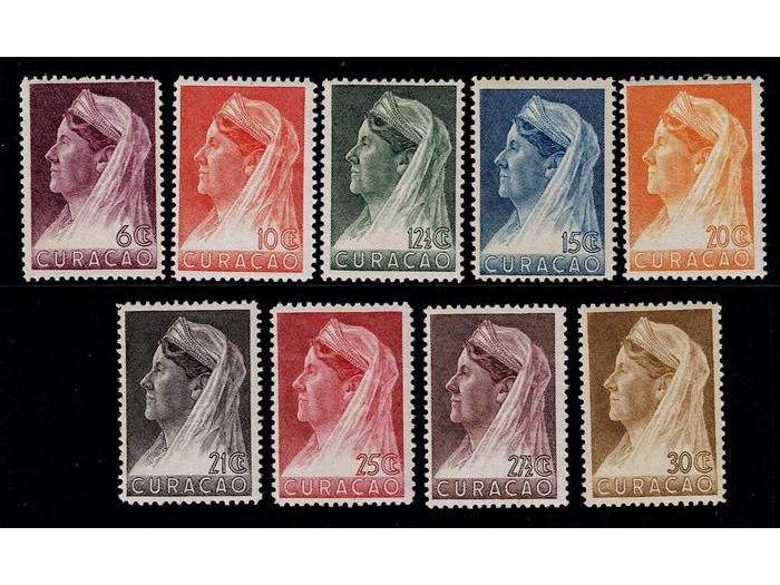 1936 kleine waardes sluier nr. 126/134