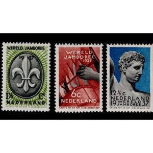 1937 wereldjamboree nr. 293/295