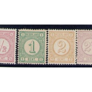1876 cijfer natuur kleuren  30/33