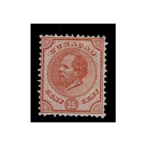 koning Willem III 25ct oranjebr. nr. 7