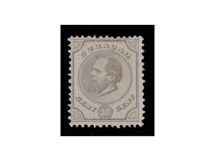 koning Willem III 30ct grijs nr. 8