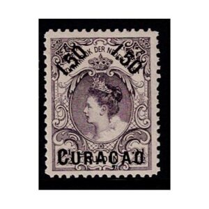 1½ gld op 2½ gulden los nr. 28