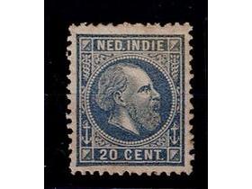 1870 Indië 20 ct ultramarijn nr. 12