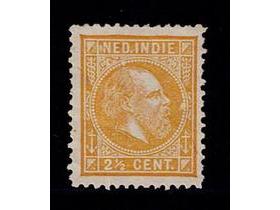 1876 indië 2½ ct geel nr. 7