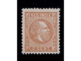 1878 indië 2 ct vaalbruin nr. 6