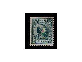 1891 22½ ct hangend haar nr. 41