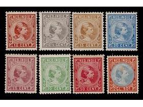 1883-1890 Indië cijfer nr. 17/22