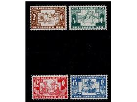 1931 indië witte kruis (nr. 172/175)