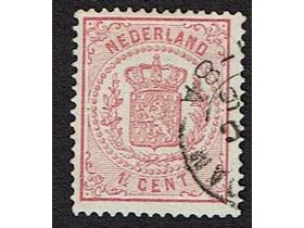 1870 1½ct roze wapenzegel nr. 16